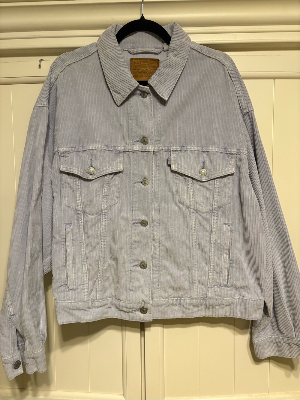 Levi's Lavender Corduroy Shacket